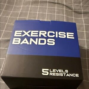 Exercise Bands - Blue and Black